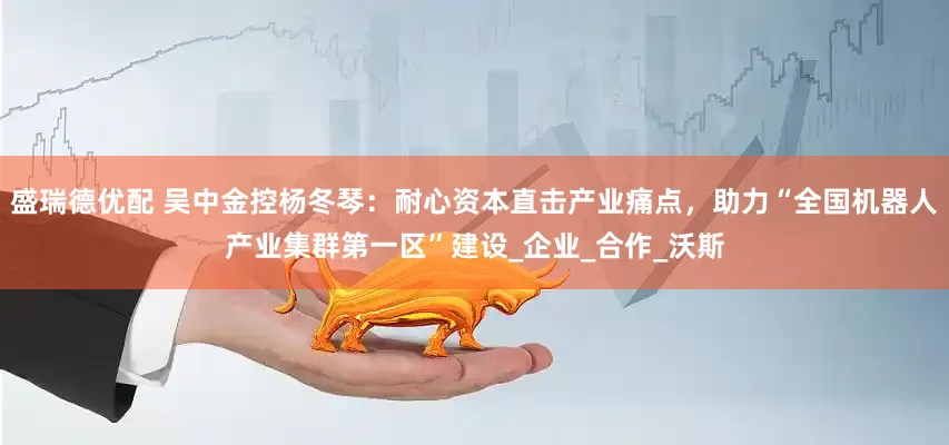 盛瑞德优配 吴中金控杨冬琴：耐心资本直击产业痛点，助力“全国机器人产业集群第一区”建设_企业_合作_沃斯