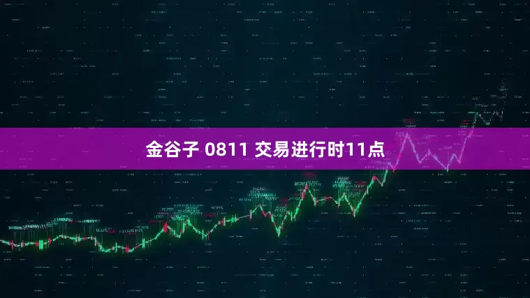 金谷子 0811 交易进行时11点